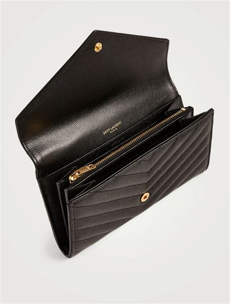 ysl authentic flap wallet|ysl wallet for sale.